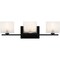 Quoizel Westcap Bath Fixture 3 Lights Matte Black WCP8603MBK - alternate 1